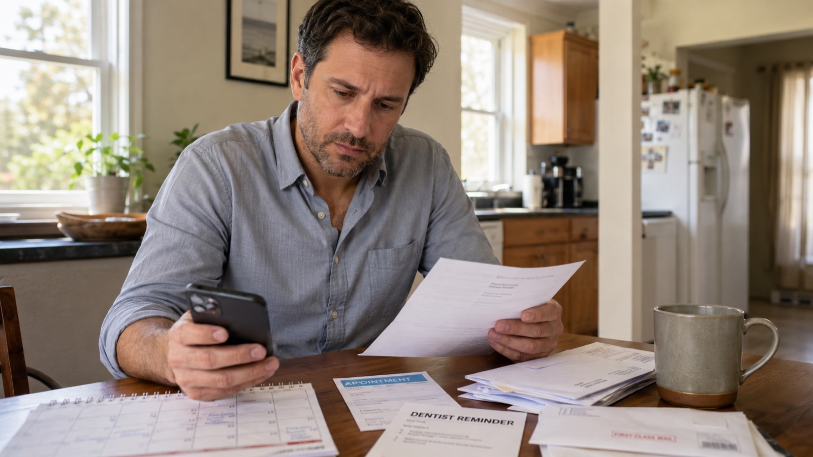 The small appointments you keep avoiding — how men tolerate low-grade problems for years