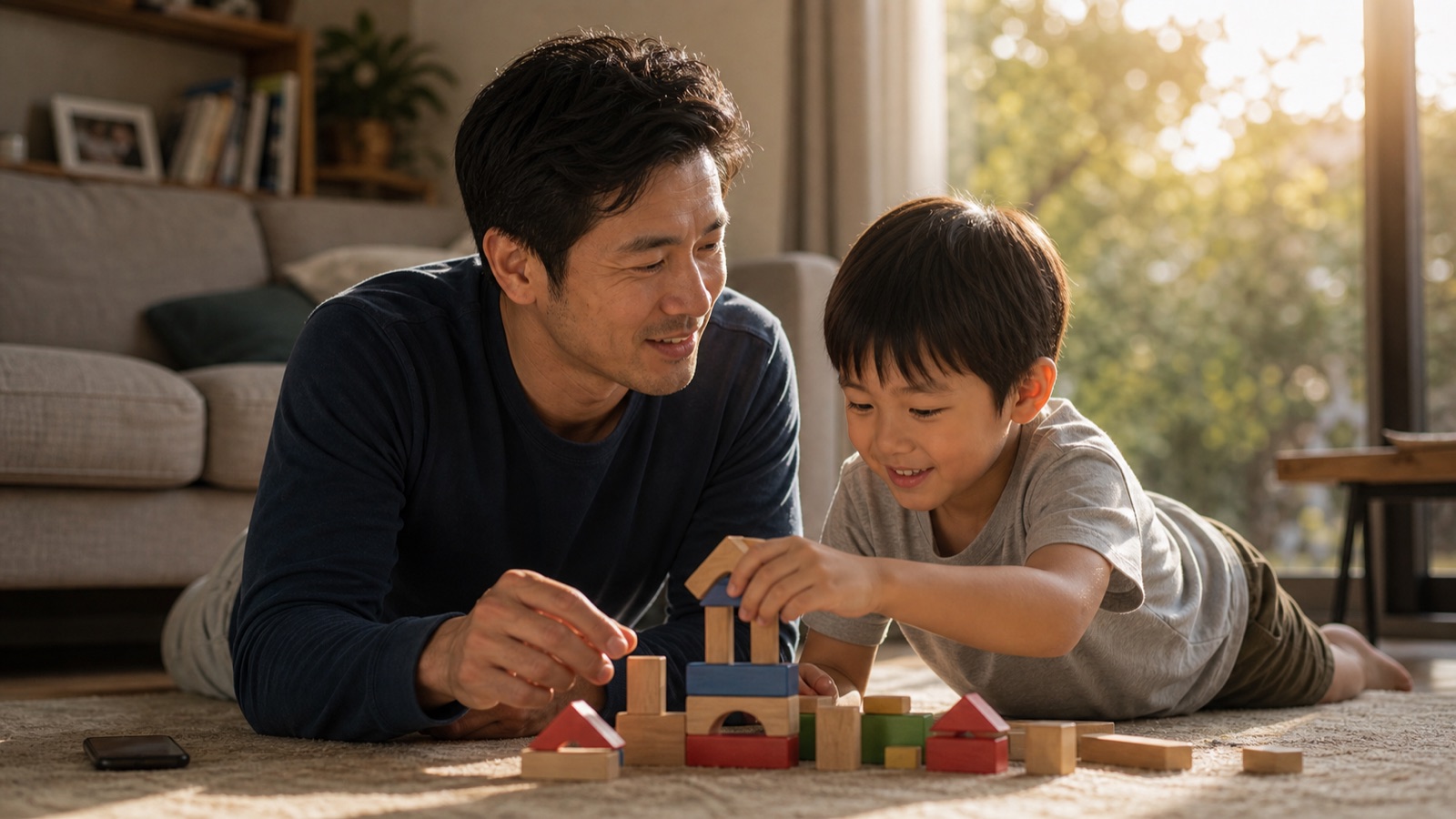 How to be present with your kids when you're mentally still at work